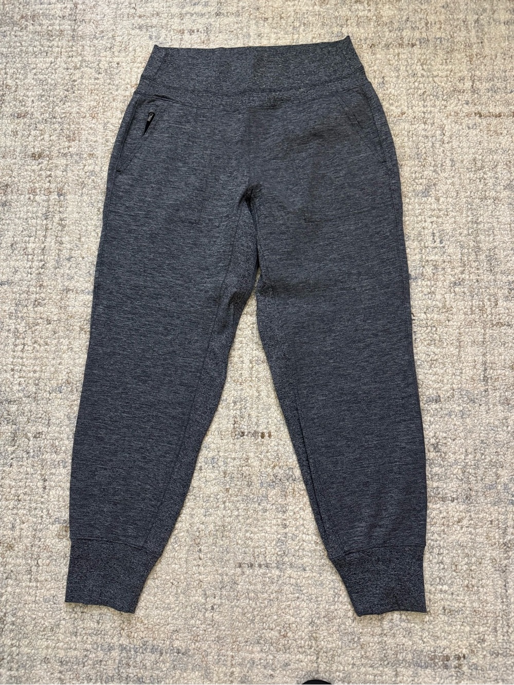 Athleta Kids Charcoal Heather Jogger Pants